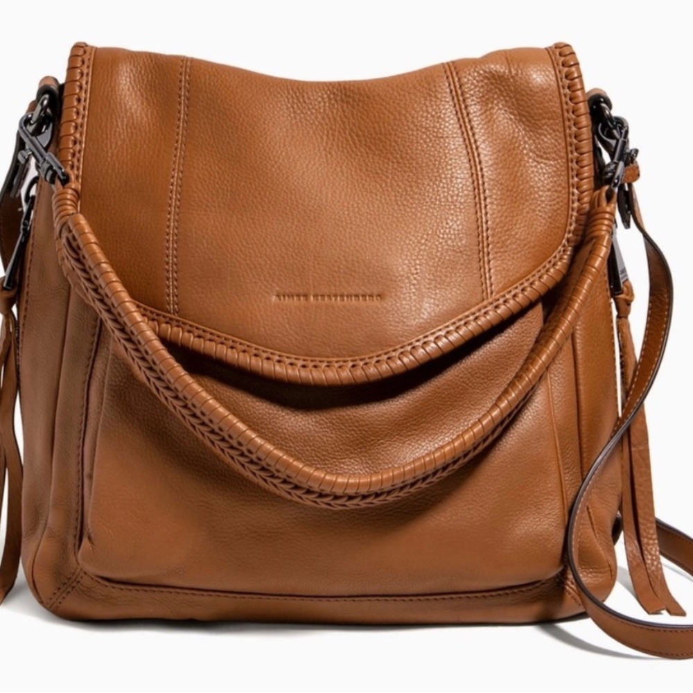 Aimee Kestenberg All for Love Convertible Shoulder Bag with Crossbody- Nutshell